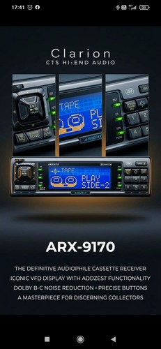 Clarion arx9170r autoradio - clarion,