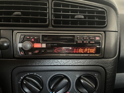 Autoradio cassetta alpine old - cassetta,