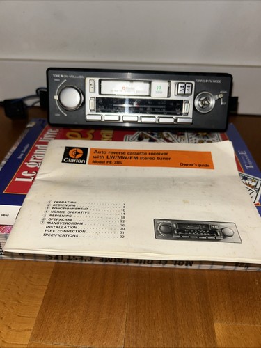 Autoradio vintage clarion - autoradio,