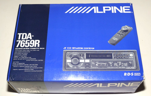 Alpine tda 7659 radio - alpine, r