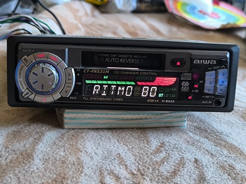 Vintage autoradio aiwa - vintage,