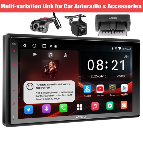 Atoto double 2din - 7", ai